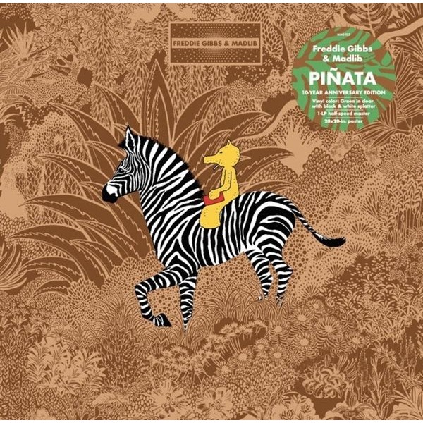 Freddie Gibbs & Ma - Pinata  Green Clear White ryhmässä VINYYLI / Pop-Rock @ Bengans Skivbutik AB (5519449)