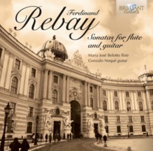 Rebay - Sonatas For Flute And Guitar ryhmässä CD @ Bengans Skivbutik AB (552021)