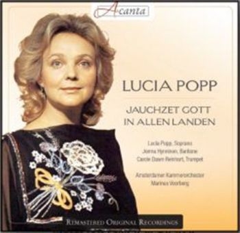 Popp Lucia - Jauchzet Gott In Allen Landen ryhmässä CD / Klassiskt @ Bengans Skivbutik AB (552034)