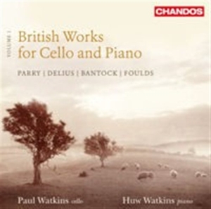 Parry / Delius / Bantock / Foulds - British Works For Cello And Piano ryhmässä Externt_Lager / Naxoslager @ Bengans Skivbutik AB (552047)