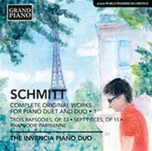 Schmitt - Works For Piano Duet ryhmässä CD @ Bengans Skivbutik AB (552057)