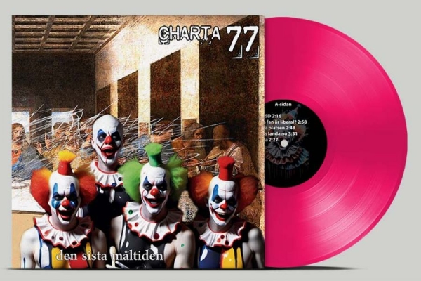 Charta 77 - Den Sista Måltiden (Pink Lp) ryhmässä VINYYLI / Myydyimmät @ Bengans Skivbutik AB (5520866)