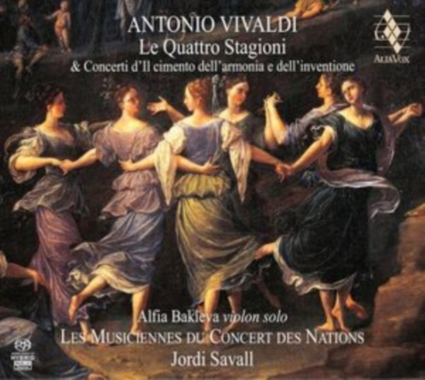Jordi Savall & Alfia Bakieva & Les Music - Antonio Vivaldi: Le Quattro Stagioni ryhmässä CD / Klassiskt @ Bengans Skivbutik AB (5521621)