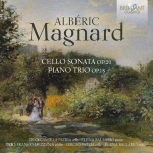 Alberic Magnard - Cello Sonata, Op. 20 Piano Trio, O ryhmässä CD @ Bengans Skivbutik AB (5522100)