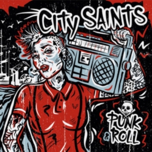 City Saints - Punk'n'roll (Splatter On Babyblue V ryhmässä VINYYLI @ Bengans Skivbutik AB (5522252)