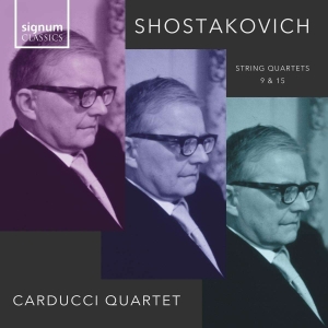 Dmitri Shostakovich - String Quartets Nos. 9 & 15 ryhmässä CD / Klassiskt @ Bengans Skivbutik AB (5522420)