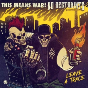 This Means War/No Restraints - Leave A Trace (Split Album) ryhmässä VINYYLI @ Bengans Skivbutik AB (5523098)