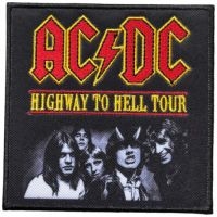 Ac/Dc - Patch Higway To Hell Tour (10 X 9,9 ryhmässä MERCHANDISE / Accessoarer / Hårdrock @ Bengans Skivbutik AB (5523486)