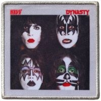 Kiss - Patch Dynasty (8,8 X 8,8 Cm) ryhmässä MERCHANDISE / Kangasmerkki / Heavy Metal @ Bengans Skivbutik AB (5523488)