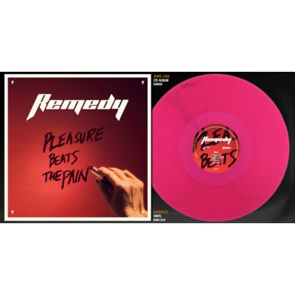 Remedy - Pleasure Beats The Pain (Magenta Cl ryhmässä VINYYLI / Hårdrock @ Bengans Skivbutik AB (5523507)