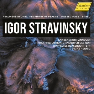 Igor Stravinsky - Symphony Of Psalms Mass Babel ryhmässä CD / Klassiskt @ Bengans Skivbutik AB (5523554)