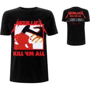 Metallica - Kill 'Em All Tracks Uni Bl     (L) ryhmässä MERCHANDISE / T-paita / Heavy Metal @ Bengans Skivbutik AB (5524391)