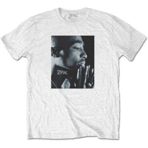 Tupac - Changes Side Photo Uni Wht    ryhmässä MERCHANDISE / T-paita / Hip Hop-Rap @ Bengans Skivbutik AB (5524805r)