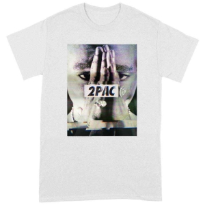 Tupac - Transmit Uni Wht ryhmässä MERCHANDISE / T-paita / Hip Hop-Rap @ Bengans Skivbutik AB (5524810r)