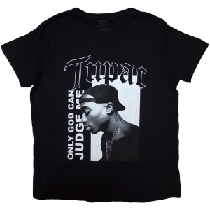 Tupac - Only God Text Lady Bl    ryhmässä MERCHANDISE / T-paita / Hip Hop-Rap @ Bengans Skivbutik AB (5524818r)