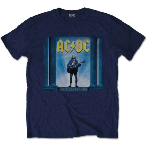 Ac/Dc - Who Made Who Uni Navy ryhmässä MERCH / Minsishops-merch / Ac/Dc @ Bengans Skivbutik AB (5525393r)