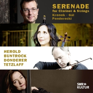 Kilian Herold & Barbara Buntrock & Florian Donderer  & Tanja Tetzlaff - Serenade For Clarinet & Strings ryhmässä CD @ Bengans Skivbutik AB (5525457)