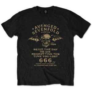 Avenged Sevenfold - Seize The Day Uni Bl  2 ryhmässä Övrigt /  @ Bengans Skivbutik AB (5526300)