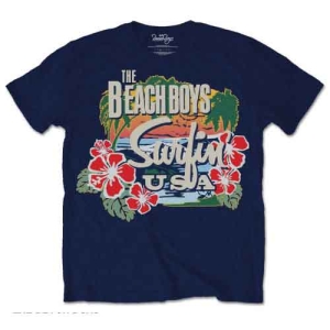 The Beach Boys - Surfin Usa Tropical Uni Navy ryhmässä MERCH / T-paita / Rockoff_Nya April24 @ Bengans Skivbutik AB (5526611r)