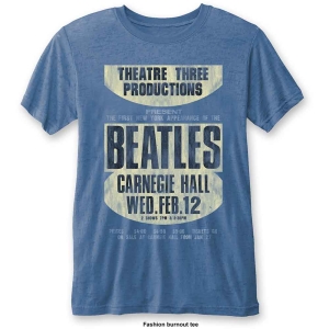 The Beatles - Carnegie Hall Bo Uni Blue ryhmässä MERCH / T-paita / Rockoff_Nya April24 @ Bengans Skivbutik AB (5527418r)