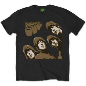 The Beatles - Rubber Soul Sketch Uni Bl    ryhmässä MERCH / T-paita / Rockoff_Nya April24 @ Bengans Skivbutik AB (5527762r)