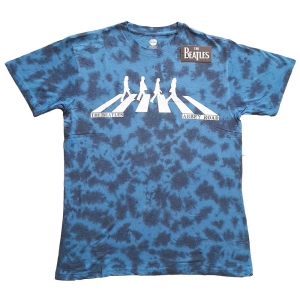 The Beatles - Abbey Road Crossing Uni Blue Dip-Dye ryhmässä MERCH / T-paita / Rockoff_Nya April24 @ Bengans Skivbutik AB (5528946r)