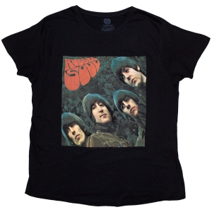 The Beatles - Rubber Soul Album Cover Lady Bl    ryhmässä MERCH / T-paita / Rockoff_Nya April24 @ Bengans Skivbutik AB (5528971r)