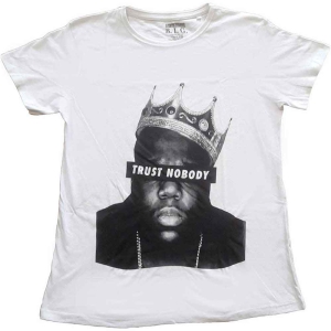 Biggie Smalls - Trust Nobody Lady Wht ryhmässä MERCHANDISE / T-paita / Hip Hop-Rap @ Bengans Skivbutik AB (5529263r)