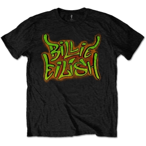 Billie Eilish - Graffiti Uni Bl     (L) ryhmässä MERCHANDISE / T-paita / Pop-Rock @ Bengans Skivbutik AB (5529344)