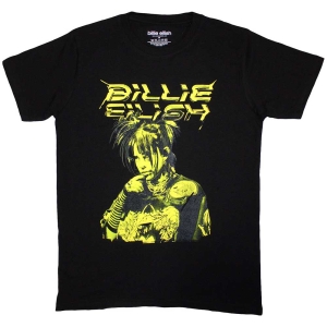 Billie Eilish - Illustration Uni Bl    ryhmässä MERCH / T-paita / Rockoff_Nya April24 @ Bengans Skivbutik AB (5529475r)