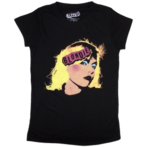 Blondie - Punk Logo Lady Bl    ryhmässä MERCH / T-paita / Rockoff_Nya April24 @ Bengans Skivbutik AB (5529794r)