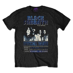 Black Sabbath - Deutsches '73 Uni Bl Eco    ryhmässä MERCH / T-paita / Rockoff_Nya April24 @ Bengans Skivbutik AB (5530659r)