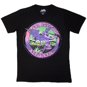Black Sabbath - Tour '78 Diamante Uni Bl    ryhmässä MERCH / T-paita / Rockoff_Nya April24 @ Bengans Skivbutik AB (5530690r)