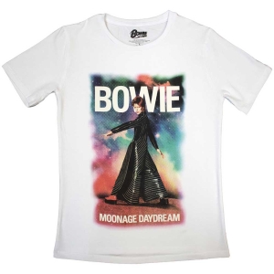 David Bowie - Moonage 11 Fade Lady Wht    ryhmässä MERCH / T-paita / Rockoff_Nya April24 @ Bengans Skivbutik AB (5530634r)