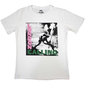 The Clash - London Calling Lady Wht    ryhmässä MERCHANDISE / T-paita / Punk @ Bengans Skivbutik AB (5531088r)