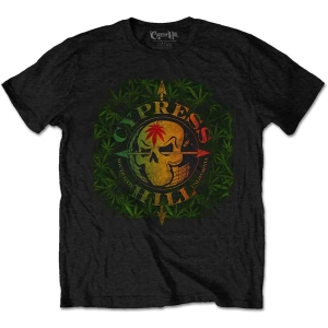 Cypress Hill - South Gate Logo & Leaves Uni Bl    ryhmässä MERCHANDISE / T-paita / Hip Hop-Rap @ Bengans Skivbutik AB (5531110r)