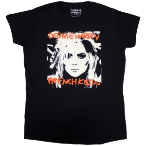 Debbie Harry - French Kissin' Lady Bl    ryhmässä MERCH / T-paita / Rockoff_Nya April24 @ Bengans Skivbutik AB (5531359r)