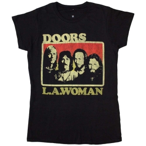 The Doors - La Woman Lady Bl    ryhmässä MERCH / T-paita / Rockoff_Nya April24 @ Bengans Skivbutik AB (5531392r)