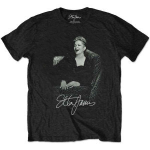 Etta James - Etta Seated Uni Bl    ryhmässä MERCHANDISE / T-paita / Blues @ Bengans Skivbutik AB (5531558r)