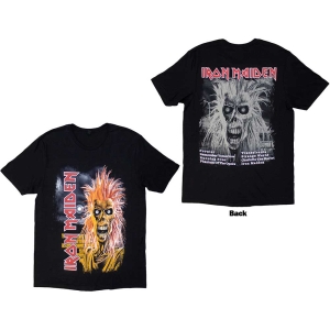 Iron Maiden - First Album Tracklist V3 Uni Bl    ryhmässä MERCH / T-paita / Rockoff_Nya April24 @ Bengans Skivbutik AB (5532254r)