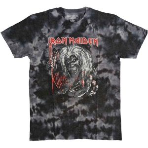 Iron Maiden - Ed Kills Again Uni Bl Dip-Dye    ryhmässä MERCH / T-paita / Rockoff_Nya April24 @ Bengans Skivbutik AB (5532283r)