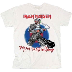 Iron Maiden - Chicago Mutants Fp Uni Wht ryhmässä MERCH / T-paita / Rockoff_Nya April24 @ Bengans Skivbutik AB (5532358r)