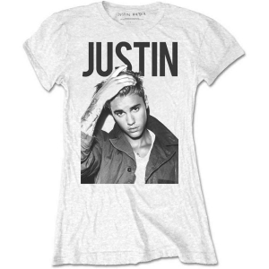 Justin Bieber - Bold Lady Wht   (XL) ryhmässä MERCHANDISE / T-paita / Pop-Rock @ Bengans Skivbutik AB (5532498)