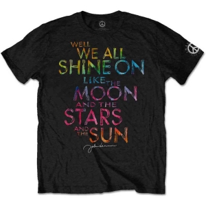 John Lennon - Shine On Uni Bl    ryhmässä MERCH / T-paita / Rockoff_Nya April24 @ Bengans Skivbutik AB (5532705r)