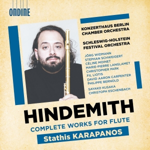 Stathis Karapanos - Hindemith: Complete Works For Flute ryhmässä CD @ Bengans Skivbutik AB (5532751)