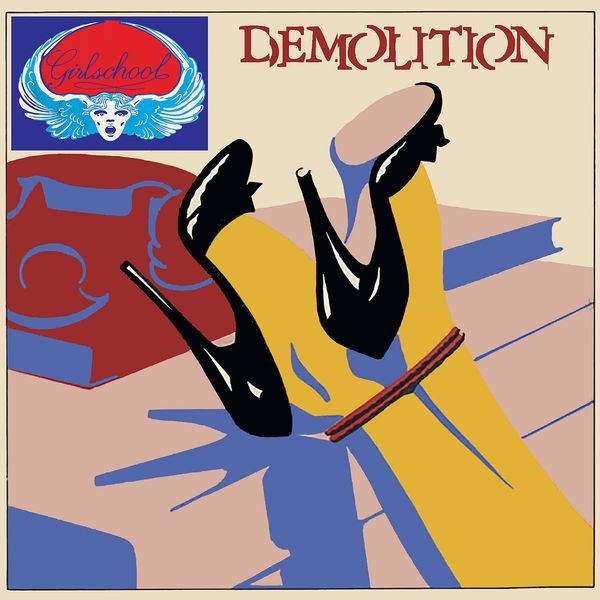 Girlschool - Demolition (Blue Vinyl Lp) ryhmässä VINYYLI / Hårdrock @ Bengans Skivbutik AB (5532829)