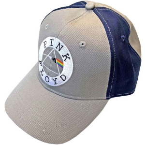 Pink Floyd - Circle Logo Grey/Navy Baseball C ryhmässä MERCHANDISE / Merch / Pop-Rock @ Bengans Skivbutik AB (5532984)