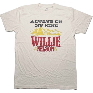 Willie Nelson - Always On My Mind Uni Natrl ryhmässä MERCH / T-paita / Rockoff_Nya April24 @ Bengans Skivbutik AB (5533481r)