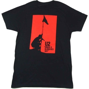 U2 - Blood Red Sky Uni Bl   (XL) ryhmässä MERCHANDISE / T-paita / Pop-Rock @ Bengans Skivbutik AB (5533776)