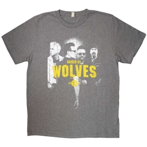 U2 - Raised By Wolves Uni Grey    ryhmässä Övrigt /  @ Bengans Skivbutik AB (5533780r)